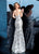 Jovani - 67330 Strapless Embellished Trumpet Dress In Silver and Neutral