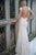 Sexy Cap Sleeved Long Gown with Embellishments 93055