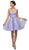 Dancing Queen - 9309 Vibrant Twisted Shirr Sweetheart Cocktail Dress
