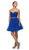 Dancing Queen - 9309 Vibrant Twisted Shirr Sweetheart Cocktail Dress