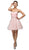 Dancing Queen - 9309 Vibrant Twisted Shirr Sweetheart Cocktail Dress
