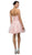 Dancing Queen - 9309 Vibrant Twisted Shirr Sweetheart Cocktail Dress