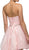Dancing Queen - 9309 Vibrant Twisted Shirr Sweetheart Cocktail Dress