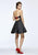 Tarik Ediz - 93122 Strapless Sweetheart A-line Dress In Black