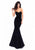 Tarik Ediz - 93307 Embellished Sweetheart Mermaid Dress In Black