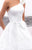 Tarik Ediz - 93350 Asymmetrical High Low Cocktail Dress In White