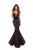 Tarik Ediz - 93611 Allover Lace Sweetheart Illusion Mermaid Gown