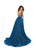 Tarik Ediz - 93624 Gorgeous Illusion Fitted Mermaid Gown with Overlay