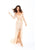 Tarik Ediz - 93625 Long Sleeve Illusion Lace Surplice Evening Dress