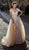 Tarik Ediz - 93627 Lace Embroidered Dress With Detachable Train In White