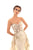 Tarik Ediz - 93659 Floral Embroidered Illusion Sweetheart Gown In White