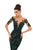 Tarik Ediz - 93669 Floral Sequined Lace Mermaid Dress With Train