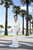 Tarik Ediz - 93742 Embellished Deep V-neck Trumpet Dress In White