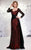 MNM Couture - 9405 Bejeweled Sweetheart A-line Dress in Red