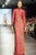94227 Long Sleeve Lace Column Dress