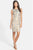 Adrianna Papell - Sleeveless Sequined Jewel Neck Dress 231M56940 in Gold