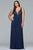 9428 Sleeveless Lace Embroidered Plus Size Dress