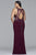 9432 Lace V-neck Sheath Dress
