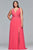 9433 Sleeveless V-neck A-line Dress