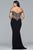 9437 Off Shoulder Sheath Dress