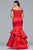 9440 Embroidered Off Shoulder Mermaid Gown