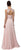 Romantic Beaded Lace Applique A-Line Prom Dress in Pink