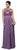 Romantic Beaded Lace Applique A-Line Prom Dress in Purple