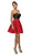 Dancing Queen - 9460 Two-Tone Sleek Sweetheart A-Line Cocktail Dress