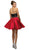 Dancing Queen - 9460 Two-Tone Sleek Sweetheart A-Line Cocktail Dress