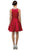 Crystal Ornate Jewel Neck Satin Cocktail Dress - ADASA