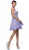 Dancing Queen - 9466 Ornate Lace Corset A-Line Cocktail Dress