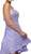 Dancing Queen - 9466 Ornate Lace Corset A-Line Cocktail Dress