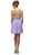 Dancing Queen - 9472 Finely Tucked Sweetheart Corset Cocktail Dress