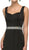 Bejeweled Waist Satin Sheath Formal Dress - ADASA