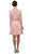 Dancing Queen - 9496 Ruched Notch Bodice Sweetheart Chiffon Cocktail Dress