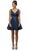 Dancing Queen - 9514 Sleek Sculpted Sweetheart A-Line Satin Cocktail Dress