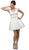 Dancing Queen - 9514 Sleek Sculpted Sweetheart A-Line Satin Cocktail Dress