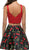 Dancing Queen - 9516 Two-Piece Sleeveless Print Homecoming Dress