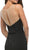 Dancing Queen - 9524 Illusion Sweetheart Long Prom Dress in Black