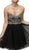 Dainty Embellished Corset A-Line Cocktail Dress - ADASA