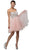 Dainty Embellished Corset A-Line Cocktail Dress - ADASA