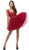 Dancing Queen - 9571 Lace Embroidered Bodice Cocktail Dress