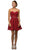 Crisscross Ruching on Sweetheart A-Line Short Party Dress - ADASA