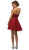 Crisscross Ruching on Sweetheart A-Line Short Party Dress - ADASA