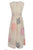 Taylor - 9600M Floral Embroidered Empire A-Line Dress In Brown and Pink