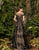 Alexander by Daymor - 961 Cap Sleeve Sequin-Ornate Embroidered Gown In Black