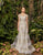 Alexander by Daymor - 961 Cap Sleeve Sequin-Ornate Embroidered Gown In Gray