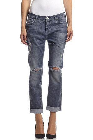 Hudson Jeans - Leigh Boyfriend Jean in Xeric W228DRG in Gray