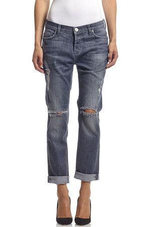 Hudson Jeans - Leigh Boyfriend Jean in Xeric in Gray