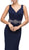 Dancing Queen - 9633 V-Neck Embellished Waist Evening Dress